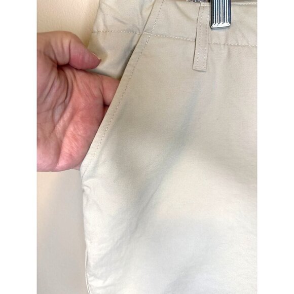 Old Navy Womens Khaki Cotton Ankle Pants Size 20 - Picture 2 of 7